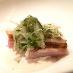 エクアトゥール - 2016/01_アミューズ②金目鯛