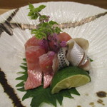 小料理 すず乃 - 金目鯛、こはだ、漬けマグロ