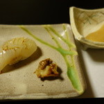 すし処 睦月 - 2016.01 にぎり１：烏賊