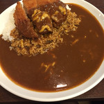Moutain curry - ミンチカツカレー(チーズトッピング).