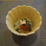 志木葉 - 粟麩みぞれ和え