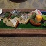 志木葉 - 八寸（鰆木の芽焼き・口取り肴いろいろ）