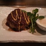 鉄板焼さとう - ランチのハンバーグ（300g）