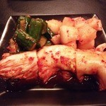 京松蘭 - キムチ盛合せ