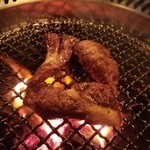 京松蘭 - ハラミ焼き上がりました！