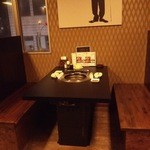 京松蘭 - テーブル