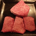 京松蘭 - サーロイン(北海道産)と上タン