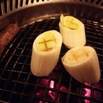 京松蘭 - リーキ葱焼いてます