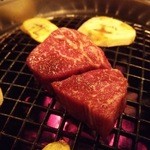 京松蘭 - ヒレ焼いてます