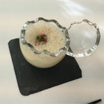 プレヴナンス - ランチアミューズ【玉葱 雲丹】オニオンとウニ。