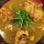 極楽うどん TKU - 2016年、初カレーうどんd(^_^o)