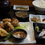 海邦丸 - 山原若鳥から揚げセット１３８０円