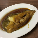 ごはん亭 むらかみ食堂 - カレイの煮付け 煮汁までしっかりいただきました。