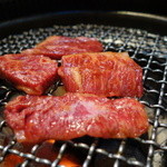 焼肉・冷麺 黄金 - ☆上ハラミをジュージュー焼き焼き☆