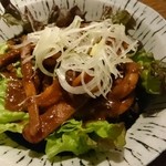 無炉爛 - イカをワタで炒めたもの