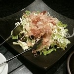 焼肉 龍王館 - Aコースのサラダ