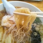 手打ちラーメン いまの家 - ワンタンメン　自家製麺