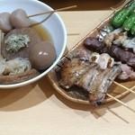 Sumi Biyaki Tori Ode Mbubu Ya - 懐かしい味のおでんと女店長が手差しした岩手県産雛鳥の炭火やきとり！