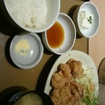 やよい軒 - 塩唐揚げ定食