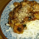 豚骨ラーメン 銀水 - セットの銀マヨ丼