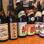 ムーンボウ - 洋酒以外にも焼酎も豊富