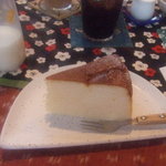 まとい亭 - セットデザート　チーズケーキ