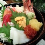 廻る 築地 あいよ寿司 - 「海鮮旬彩スペシャル丼」（￥1,600税抜）