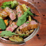 鉄板焼ばらもんや - ～金華豚～　バルサミコソース