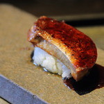 鉄板焼ばらもんや - フォアグラ寿司ミニ