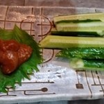 おばちゃまの店ようこそ - 味噌きゅうり