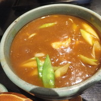 日本橋 やぶ久 - カレー南蛮鶏肉