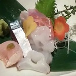 和酒BAL だんない - 刺身盛り合わせ(１人前特注品♪)