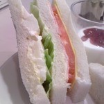 喫茶室ルノアール - [料理] サンドイッチ アップ♪ｗ