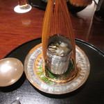 日本料理 幸庵 - 先付と食前酒　能登誉