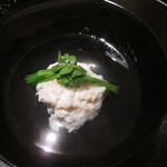 日本料理 幸庵 - 椀物　カニ真丈