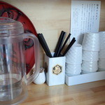 真鯛らーめん 麺魚 - カウンターセット