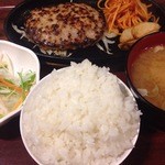 ファイヤーバーグ - 580円『ハンバーグセット150g』2016年1月吉日