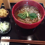 そば屋 案山棒 - 朝そー