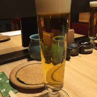 おもてなしとりよし 西新宿店 - ビールでかっ！