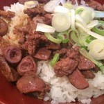 肉い奴 - 純レバ丼