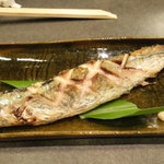 和風花紋 - 新秋刀魚塩焼き