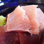 まぐろやさん 柳橋 - 南鮪丼　アップ