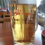 まぐろやさん 柳橋 - 生ビール　４００円