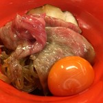 定谷 - すき焼き