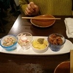 嬉々 わらまさ - おまかせ４種盛♪