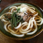 諏訪ノ湯 - 山菜うどん