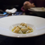 カボチャのニョッキ ゴルゴンゾーラソース