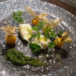 セラフィーノ - 鬼灯と水牛のモッツアレラ