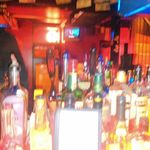 バナナバー - 店内（ピンボケ）