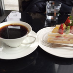 マリーローランサン喫茶店 - フルーツデコレーション＆ソフトブレンドコーヒー2016.01追加写真